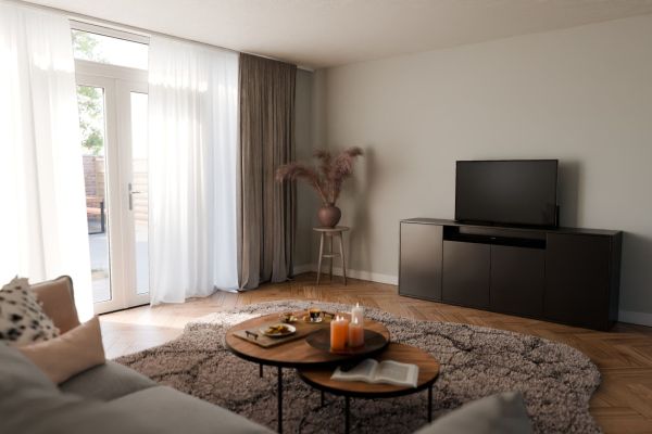 TV meubel met lift 55 inch